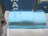 Blaue/goldene Aluminiumverschiedene Breite des flossen-Vorrat-Streifen-0.20MM für Klimaanlage