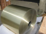 Goldene Epoxidfarbüberzogene Aluminiumklimaanlagenfolie der Legierungs-8079 für finstock mit 0.152mm (0.006&quot;) Stärke