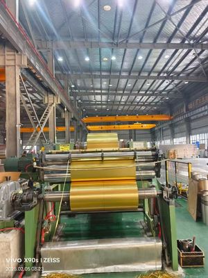 Golden Epoxy  Coated Aluminium Fins